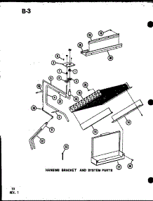 Hanging Bracket And System Parts (Ebac2400m / P55572-30C) (Ebac2410m / P55572-32C) (Ebac2900m / P55572-34C) (Ebac2910m / P55572-36C) parts for Amana Central Air Conditioner VBC30CT-1J/P54878-21C from AppliancePartsPros.com