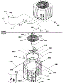 Control Cover  /  Cabinet  /  Top parts for Amana Central Air Conditioner VCA30B2A/P1221303C from AppliancePartsPros.com