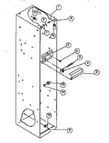 Freezer Liner parts for Viking Range Side-By-Side Refrigerator VCSB360 from AppliancePartsPros.com