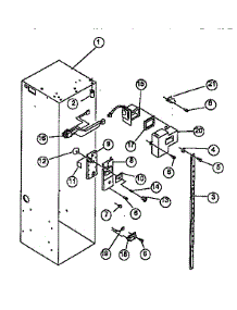 Refrigerator Liner parts for Viking Range Side-By-Side Refrigerator VCSB360 from AppliancePartsPros.com
