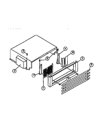 Top Grille And Unit Cover parts for Viking Range Side-By-Side Refrigerator VCSB420 from AppliancePartsPros.com