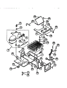 Upper Unit parts for Viking Range Side-By-Side Refrigerator VCSB420 from AppliancePartsPros.com