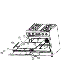 Drip Tray Assembly parts for Viking Range Range VDSC305 from AppliancePartsPros.com