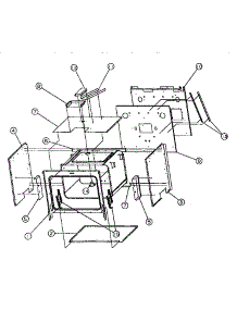Oven Cavity (Insulation Retainer) parts for Viking Range Range VDSC305 from AppliancePartsPros.com