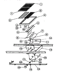 Grill Assembly parts for Viking Range Range VDSC365 from AppliancePartsPros.com