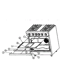 Drip Tray Assembly parts for Viking Range Range VDSC365 from AppliancePartsPros.com