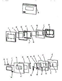 Oven Door parts for Viking Range Range VDSC365 from AppliancePartsPros.com
