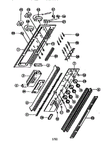 Control Panel parts for Viking Range Electric Wall Oven VEDO275 from AppliancePartsPros.com