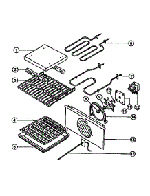 Oven Accessories parts for Viking Range Electric Wall Oven VEDO275 from AppliancePartsPros.com