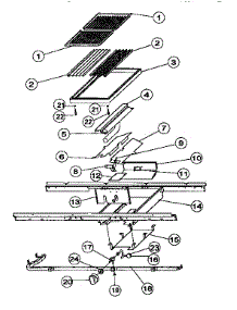 Grill Assembly parts for Viking Range Gas Range VGIS36 from AppliancePartsPros.com