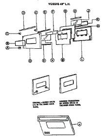 Oven Doors parts for Viking Range Gas Range VGIS36 from AppliancePartsPros.com