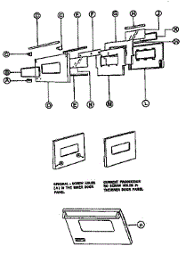 Door Vgsc / Ss 30" (Before 2 / 94) parts for Viking Range Gas Range VGSC30 from AppliancePartsPros.com