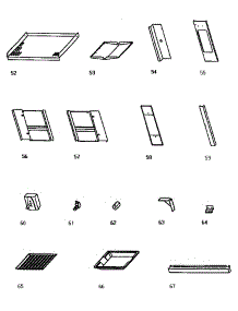 Panel And Trim Parts parts for Viking Range Gas Wall Oven VGSO166 from AppliancePartsPros.com