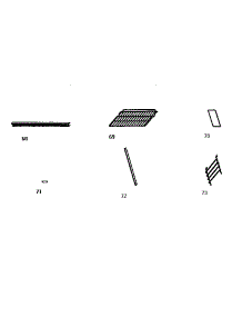 Oven Rack And Trims parts for Viking Range Gas Wall Oven VGSO166 from AppliancePartsPros.com
