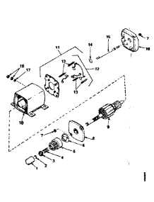 Starter Motor parts for Tecumseh Lawn & Garden Engine VM100-157020A from AppliancePartsPros.com