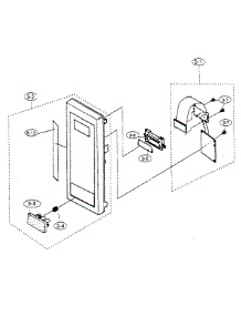 Control Panel parts for Viking Range Built-In Microwave VMOS200SS from AppliancePartsPros.com