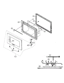 Door Parts parts for Viking Range Built-In Microwave VMOS200SS from AppliancePartsPros.com