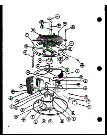 Preformed Condenser Assembly parts for Amana Central Air Conditioner VRCF42U01B/P9885214C from AppliancePartsPros.com