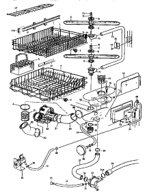 Wash System parts for Viking Range Dishwasher VUD140 from AppliancePartsPros.com