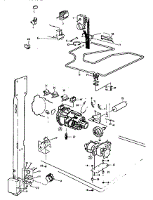 Electrical System parts for Viking Range Dishwasher VUD140 from AppliancePartsPros.com