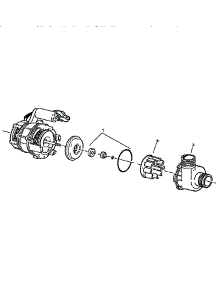 Circulation Pump parts for Viking Range Dishwasher VUD141 from AppliancePartsPros.com