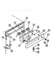Control Components parts for Viking Range Freestanding Ice Maker VUIM180 from AppliancePartsPros.com