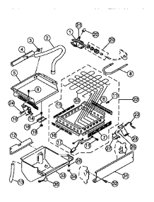 Evaporator / Ice Cutter Grid parts for Viking Range Freestanding Ice Maker VUIM180 from AppliancePartsPros.com