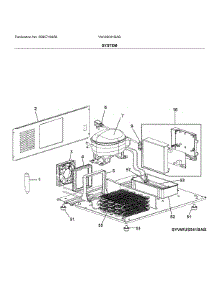 System parts for Vintec Wine & Beverage Cooler VWUS041BAB from AppliancePartsPros.com
