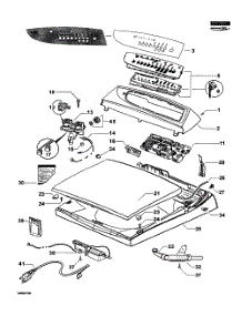 Top Assy parts for  Washer WA37T26EW2-96139A from AppliancePartsPros.com