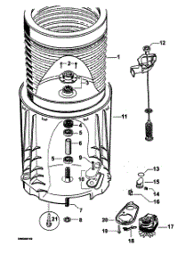 Bowls / Pump Assy parts for  Washer WA37T26GW-96181A from AppliancePartsPros.com