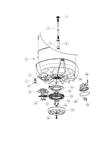 Motor & Pump parts for  Washer WA4127G1-96212-A from AppliancePartsPros.com