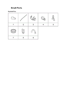 Small Parts parts for Samsung Washer WA45H7000AW/AA-11 from AppliancePartsPros.com