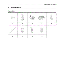 Small Parts parts for Samsung Washer WA45M3100AW/A4-00 from AppliancePartsPros.com