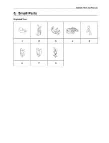 Small Parts parts for Samsung Washer WA45N3050AW/A4-01 from AppliancePartsPros.com