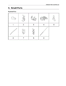 Small Parts parts for Samsung Washer WA45T3400AV/A4-00 from AppliancePartsPros.com