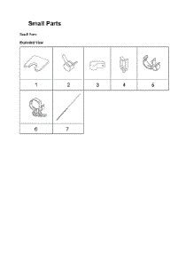 Small Parts parts for Samsung Washer WA50R5200AV/A4-00 from AppliancePartsPros.com