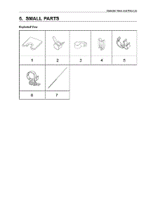 Small Parts parts for Samsung Washer WA50R5200AW/US-02 from AppliancePartsPros.com
