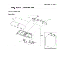 Control Panel Assy parts for Samsung Washer WA52A5500AW/US-00 from AppliancePartsPros.com