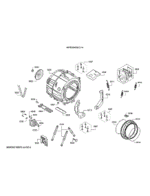 Power Module / Motor / Oscillating System parts for Bosch Washer WAT28400UC/14 from AppliancePartsPros.com