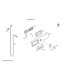 Control Panel Parts parts for Bosch Washer WAT28400UC/20 from AppliancePartsPros.com