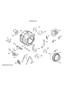 Oscillating System Parts parts for Bosch Washer WAT28400UC/20 from AppliancePartsPros.com