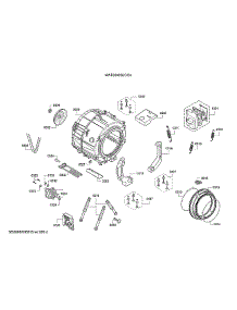 Oscillating System Parts parts for Bosch Washer WAT28400UC/24 from AppliancePartsPros.com