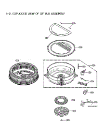 Tub Assy parts for Lg Washer WD100CB/00 from AppliancePartsPros.com
