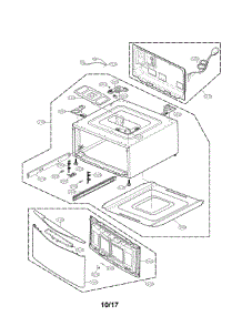 Outer Case Parts parts for Lg Washer WD100CK from AppliancePartsPros.com