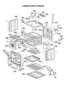 Lower Cavity Parts parts for Lg Electric Wall Oven WDES9428F/00 from AppliancePartsPros.com