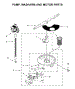 Pump, Washarm And Motor Parts
