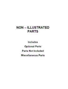 Optional Parts (Not Included) parts for Whirlpool Dryer WED5100HW1 from AppliancePartsPros.com