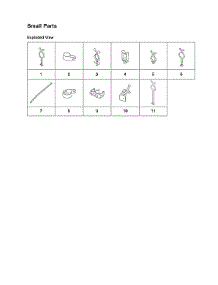 Small Parts parts for Samsung Washer WF331ANR/XAA-02 from AppliancePartsPros.com