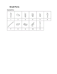 Small Parts parts for Samsung Washer WF331ANR/XAA-03 from AppliancePartsPros.com