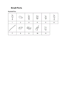 Small Parts parts for Samsung Washer WF331ANR/XAA-05 from AppliancePartsPros.com